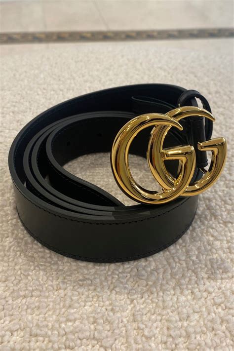 gucci marmont gold belt|Gucci Marmont belt shiny buckle.